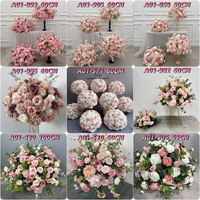 Support de boule de fleurs doré ZKAI Grace Design, design incurvé, centre de table de mariage, accessoires pour événements