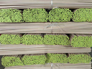 ไม้เบิร์ชคุณภาพพรีเมียม แท่งกลม เส้นผ่านศูนย์กลาง 3.2 มม. ความยาว 240 มม. 1000 ชิ้น/ถุง ผิวเรียบ ไม่มีเสี้ยน - Product Image 4