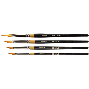 Vente en gros de pinceaux d'artiste en cheveux synthétiques manche en <span class=keywords><strong>bois</strong></span> pinceaux d'artiste pour aquarelle à l'huile acrylique et <span class=keywords><strong>peinture</strong></span> à la <span class=keywords><strong>gouache</strong></span> - Product Image 3