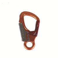 Mousqueton en aluminium multifonction de vente chaude porte-clés mousqueton d'escalade mousqueton de survie en plein air