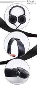 Casque filaire haute qualité multicolore à oreilles libres avec micro, super basses, indicateur LED JL pour 5.1, faible latence, étanche IPX4 - Product Image 4