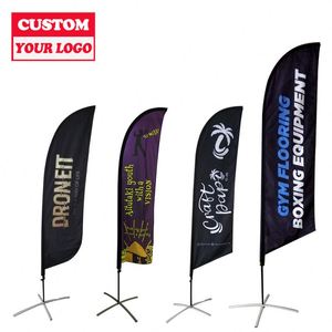 Drapeau publicitaire <span class=keywords><strong>de</strong></span> <span class=keywords><strong>plage</strong></span> en forme <span class=keywords><strong>de</strong></span> goutte d'eau, grande taille, personnalisé avec logo, pour événements sportifs en extérieur, prix usine abordable - Product Image 2