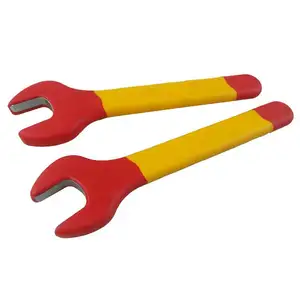 20Pcs Vde Isolé Ouvert Ensembles d'Outils Combinaison Clé à Cliquet Jeu de Clés à Tête Flexible