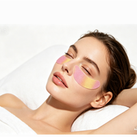 Patchs de masques hydrogel coréens au collagène pour les yeux, NAD+ Peptide, anti-rides, éclaircissants, avec logo personnalisé