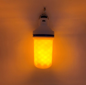 LED USB recargable dos llama <span class=keywords><strong>l</strong></span>ámpara de simulación dinámica casa atmósfera Luz de camping al aire libre de emergencia llama bombilla colgando <span class=keywords><strong>l</strong></span> - Product Image 6