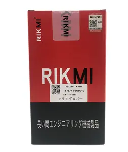 Rikmi-kit de revestimiento de cilindro de motor de alta calidad para Isuzu 4JB1, kit de reparación de motor, piezas de montaje de 8-97176690-0