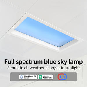 Pannello LED da Soffitto Intelligente per Interni, Simula Luce Solare e Nuvole in Movimento, Controllato da App, 2x2 Piedi - Product Image 1