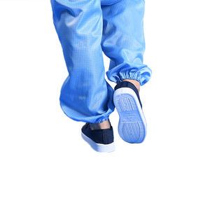 Mavi nefes dört delik kelebek hafif <span class=keywords><strong>pvc</strong></span> taban işık antistatik temiz oda üreticisi <span class=keywords><strong>esd</strong></span> ayakkabı - Product Image 1