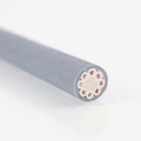 Cable de Control de Automatización Industrial con Conductor de Cobre Sólido de PVC, 300/500V, Baja Tensión, Resistente a la Tracción y al Desgarro, Alta Flexibilidad