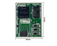 Carte de développement industrielle double cœur HelperT113i/T113S3 avec A7512M+256M/512M+8G, OS Linux, série ESP8266, PCIe/USB BGA