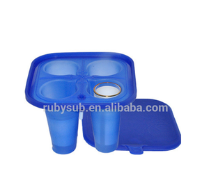 Cetakan Karet Penjepit Gelas Silikon Sublimasi 4 in 1 untuk Mesin Press Vakum Sublimasi 3D ST1520/ST3042/ST420 - Product Image 2