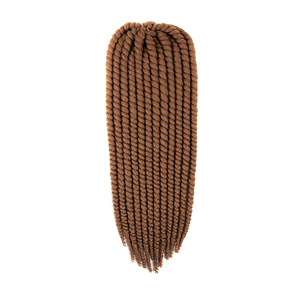 Extensiones de Cabello Sintético Teñido Afro Ondulado de 10-22 Pulgadas para <span class=keywords><strong>Trenzas</strong></span> <span class=keywords><strong>Africanas</strong></span>, <span class=keywords><strong>Tejidas</strong></span> a Mano, de <span class=keywords><strong>Dos</strong></span> Hilos, al por Mayor - Product Image 1