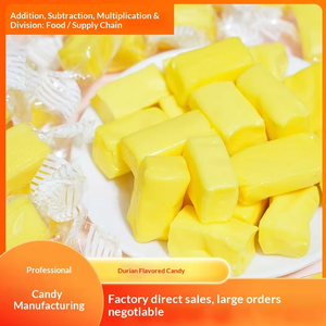 Fruchtiger <span class=keywords><strong>Durian</strong></span>-Gummibonbon-Würfel 150g Großpackung Glukose-Gefüllter Snack - Product Image 4