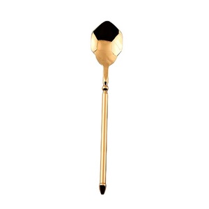 Ensemble de couverts occidentaux en acier inoxydable 304, nouvelle série Neptune 2022, couteau, fourchette et cuillère en or, trois pièces - Product Image 5