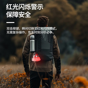 Camping Light <b>Led</b> <b>Rechargeable</b> Portable Hanging <b>Lantern</b> For Outdoor Hiking Cycling Warm White Light - Product Image 3