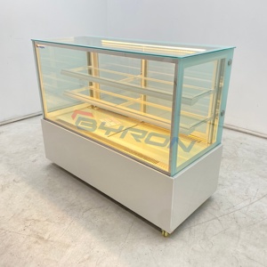 Adjustable Glass Pastry Bakery <strong>Bread</strong> <strong>Display</strong> Fridge Digital LED Temperature Control Fan LED Table Top Cake <strong>Showcase</strong> Refrigerator - Product Image 4