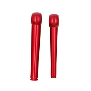 Poignée sphérique en aluminium anodisé rouge sur mesure pour tournage CNC, acier inoxydable, perçage, machine 3D, levier, tour, fraisage - Product Image 2