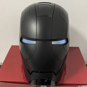 Máscara de Casco de Iron Man Negra Mate, Disfraz de Superhéroe para Niños y Adultos - Product Image 5