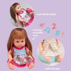 ชุดตุ๊กตาแต่งตัว ของเล่นเด็ก ของเล่นเด็กผู้หญิง ชุดตุ๊กตาแพทย์แบบอินเทอร์แอคทีฟ พร้อมชุดป้อนอาหารสำหรับเด็ก มีเสียง - Product Image 3