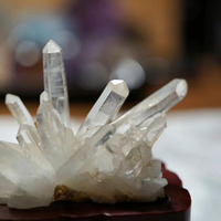 Grappe de cristal gros grands groupes de quartz clair pierre de guérison cristal géode cristal Druzy