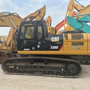 Excavadora de Orugas Cat330D Japonesa Original de 2018, 20-30 Toneladas, Buen Estado, Componente Central del Motor, Precio Económico, Promoción con Descuento - Product Image 1