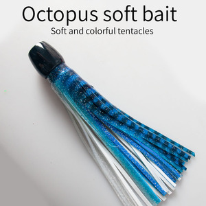 Señuelo de resina para pesca de pulpo y calamar en aguas medianas, para pesca en agua salada, señuelo de arrastre, señuelo de pesca al aire libre YJGJ158 - Product Image 2