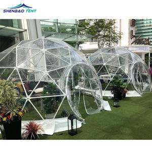 <span class=keywords><strong>Tenda</strong></span> a Cupola <span class=keywords><strong>Trasparente</strong></span> in PVC Impermeabile Tende Igloo Trasparenti per Eventi, Cene o Caffetterie - Product Image 3