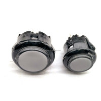 Bouton de remplacement transparent Sanwa OBSC 30MM 24MM pour bornes d'arcade, distributeurs automatiques, manettes, consoles, Hitbox, PC, PS5