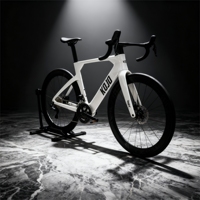 Sepeda Balap Aero Karbon T800 Shima-no 105 R7120 2*12 Mekanik Hidrolik Disc Pilihan Roda Ganda Velg Alloy 50mm Karbon Tubeless