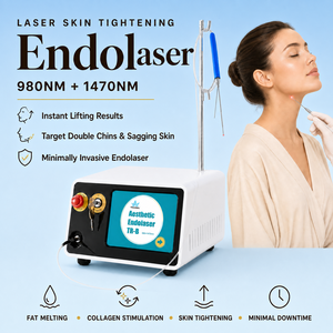 เครื่องเลเซอร์สลายไขมันแบบอัจฉริยะ Smart Touch Screen Endoskin Laserlift 1470nm+980nm Vaser Lipolysis พร้อมหัวแคนูลา Endolaser Lift - Product Image 1