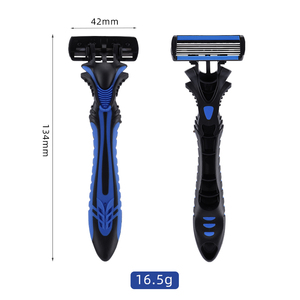 Maquinilla <span class=keywords><strong>de</strong></span> <span class=keywords><strong>Afeitar</strong></span> Desechable <span class=keywords><strong>de</strong></span> Acero Inoxidable <span class=keywords><strong>de</strong></span> Seis Hojas Pearl <span class=keywords><strong>Max</strong></span> PM-6405B para Hombre - Paquete <span class=keywords><strong>de</strong></span> <span class=keywords><strong>3</strong></span> Piezas, Marca Privada y Venta al por Mayor - Product Image 6