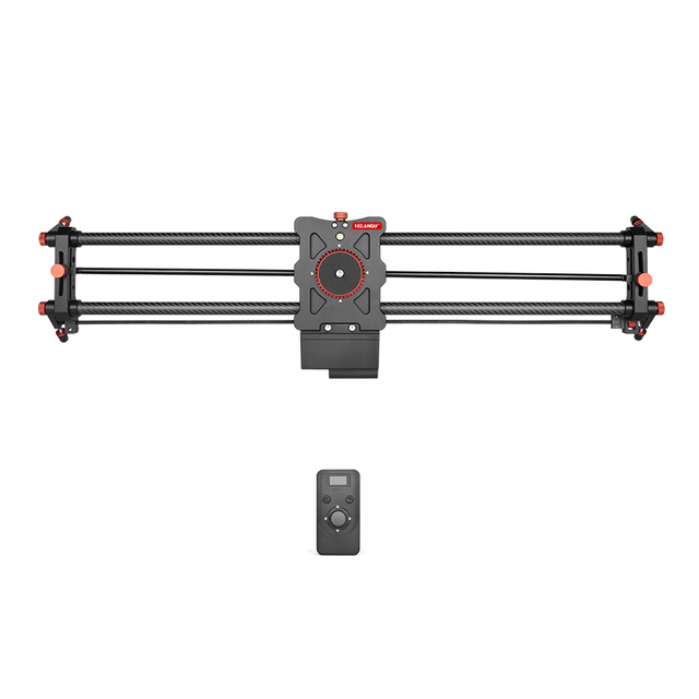 80CM Carbon Fiber Motorized Camera Slider Wireless Remote Control SLR Video Track Slider