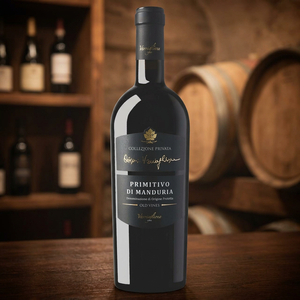 Italiano DOP Primitivo Di Manduria Vino tinto estructurado y para platos de carne 6 botellas por caja Colección privada - Product Image 2