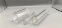 Tubes optiques en saphir transparent Chuanyi, formes personnalisées, résistant aux produits chimiques agressifs, haute précision P/T 0,01, usage optique ultime