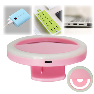 Di động ánh sáng lên mini ánh sáng bên phải cho điện thoại Charm flash chuyên nghiệp sạc mini clip trên Selfie Vòng LED cho điện thoại di động - Product Image 2