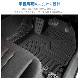 เสื่อปูพื้นรถยนต์ <span class=keywords><strong>Toyota</strong></span> Cross 2021เสื่อปูพื้นรถพลาสติก TEP - Product Image 5