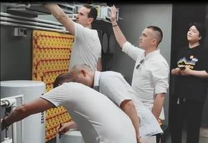 10kw 15kw 20kw 30kw dcインバーターポンパシエプラヒートポンプエアからウォーターウォームポンプモノブロックインバーターエアソースヒートポンプホテル用 - Product Image 6