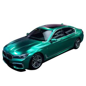 SUNPHTEC Couleur Ppf <span class=keywords><strong>Venom</strong></span> Vert pour Voiture Uv Preuve Sable Décoration de Carrosserie <span class=keywords><strong>Film</strong></span> Vinyle Couleur Autocollant d'Enveloppe de Voiture - Product Image 1