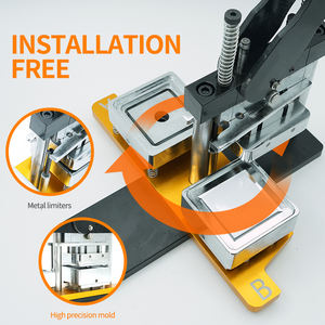 Tragbares Handheld Badge Magnet Maker Kit von Fujian-Cafe <span class=keywords><strong>Promo</strong></span> Verwenden Sie RTS in mehreren Größen - Product Image 5