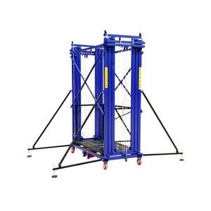 Plataforma de Trabajo Móvil con Elevador de Brazo para Andamios de Construcción Kellen, Plataforma Hidráulica de Elevación de Acero - Product Image 6