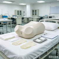 Simulateur d'injection intramusculaire de la hanche HZMIM HZ3-03002 pour l'enseignement médical et la formation des étudiants en soins infirmiers, injection fessière, certifié ISO