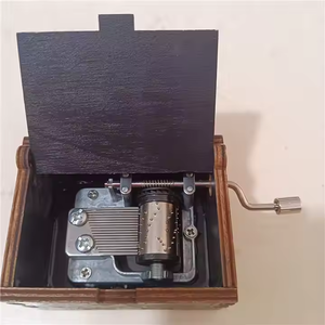 Fabbrica di vendita calda musica scatola di musica cristiana canzoni a manovella carillon gesus mi ama - Product Image 6