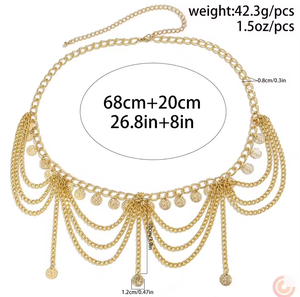 <span class=keywords><strong>Sexcy</strong></span> ruban danse du ventre taille chaîne danse scène Performance ceinture salle de bal Performance accessoire - Product Image 6