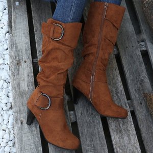 Bottes de mode pour femmes de haute qualité, bottes mi-hautes, chaussures pour femmes, bottes de créateur pour femmes - Product Image 6