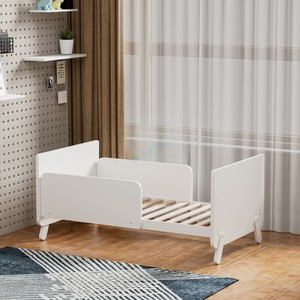 Venta caliente multifuncional crecimiento niño cuna infantil bebé cama de madera cuna puede ser cama de niño - Product Image 1
