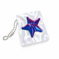 Porte-clés Fidget Clicker 3D Coquillage Étoile de Mer Nacré Coquille Saint-Jacques Créatif, Jouet Anti-Stress pour Doigts, Vente en Gros Personnalisée