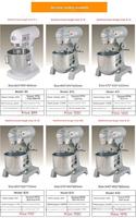 Machine de mélangeur de pâte automatique robuste commerciale de 20L pour usage domestique lissant les pâtes de légumes au chocolat aux fruits