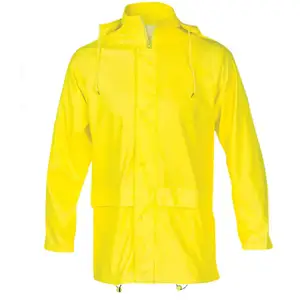 Set pakaian olahraga pria, tahan air nilon ringan baju hujan penahan angin Jogging
