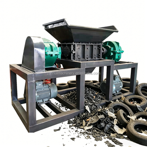 Broyeur industriel pour seaux en fer et en peinture, pneus et déchets plastiques, broyeur d'appareils électroménagers avec <span class=keywords><strong>moteur</strong></span> 55KW, fabriqué en Chine - Product Image 1