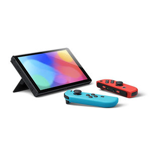 Nouvelle Offre Spéciale : Console de Jeu <span class=keywords><strong>Switch</strong></span> OLED Japonaise Rouge et Bleue NS, Version Renouvelée et Renforcée de HomeWholesale - Product Image 4